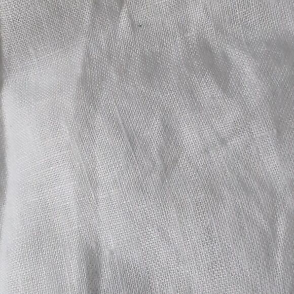 Grace Elements White 💯 Linen Midi A Line Skirt Size M Us6 - Picture 5 of 11